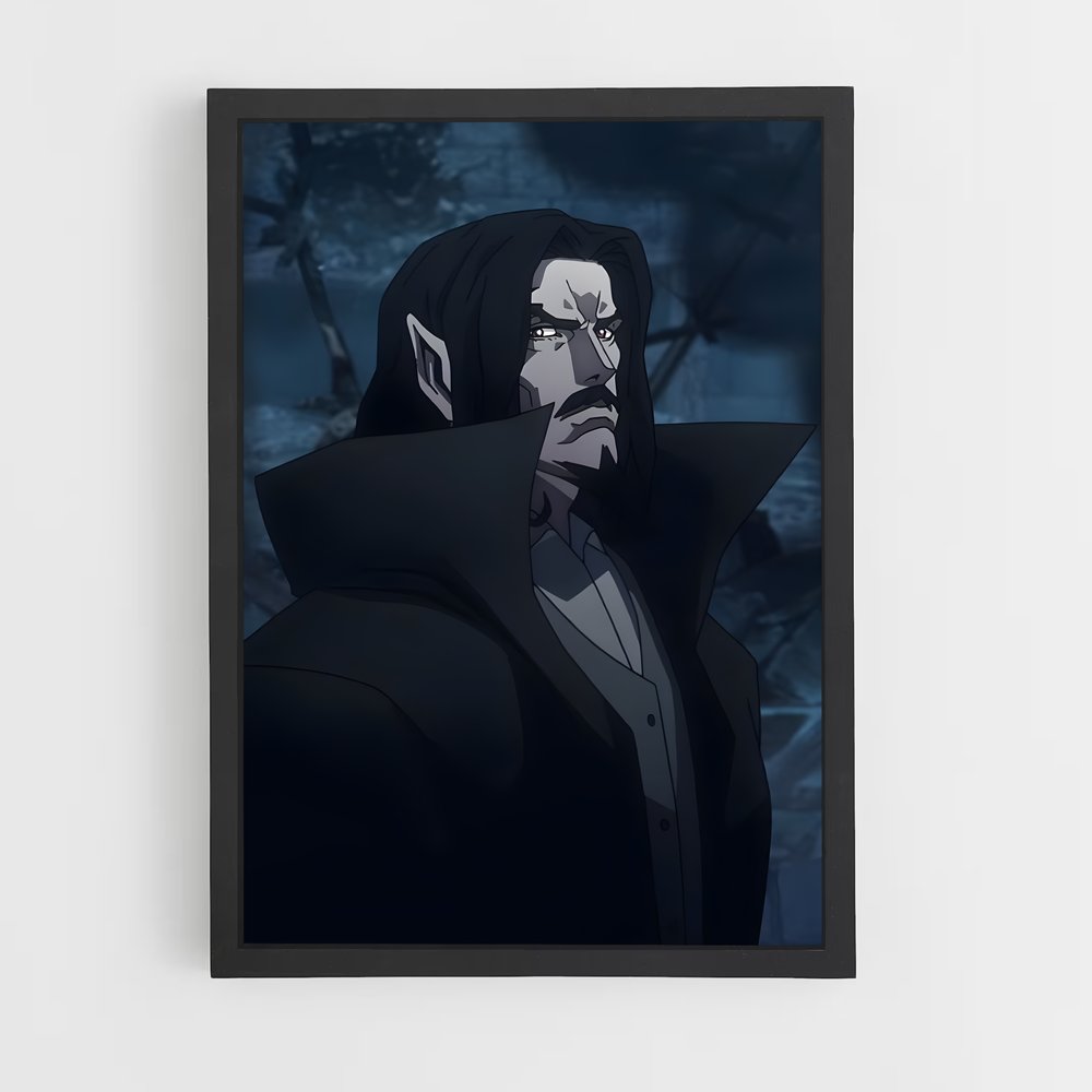 Poster La Sorcière et l'Armoire – affiche Castlevania (vue 2)
